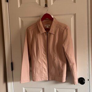 Christopher Banks Soft Leather-Like Jacket PM